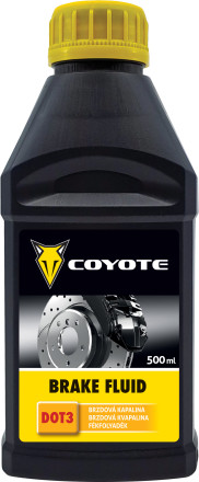 COYOTE Brzdová kvapalina DOT3 500 ml | AutoMax Group