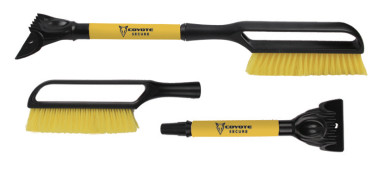 COYOTE Jégkaparó seprűvel, párnázott