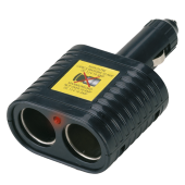 Rozdvojka pevná DUAL 12/24V s LED