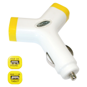 Nabíjačka USB 12/24V dvojitá 1+2,1AMP Y