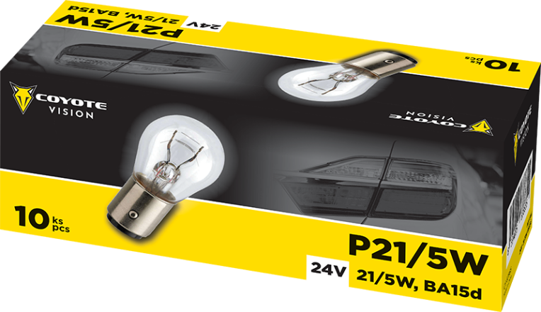 Žiarovka  24V 21/5W P21/5W BAY15d COYOTE VISION | AutoMax Group