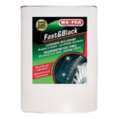 FAST & BLACK 4,5lt CZ/SK prípravok na renováciu vonkajších plastov a gumy